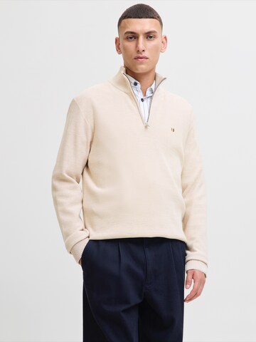 JACK & JONES Svetr 'JPRBLUREX' – šedá: přední strana