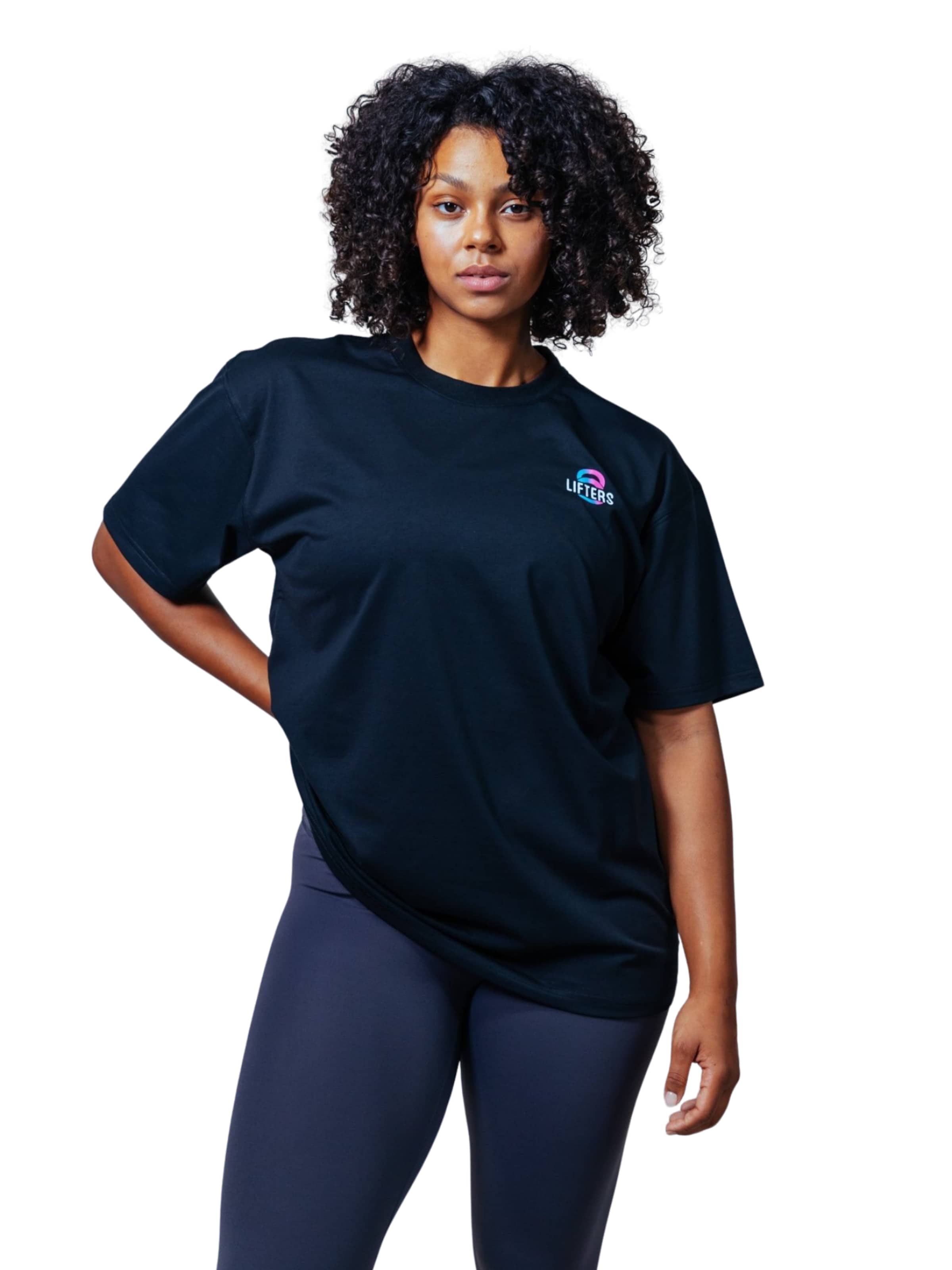 Lifters - Camiseta talla grande 'Street Oversize T-Shirt Unisex' en azul: frente
