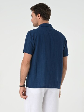 Antioch Regular fit Overhemd in Blauw