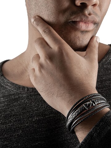 SERASAR Bracelet 'Flake' in Black