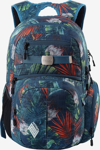 NitroBags Backpack 'Hero' in Blue: front