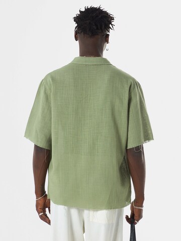 VAMOS CLO Comfort fit Overhemd 'Irving' in Groen
