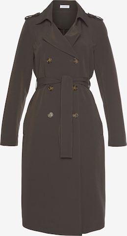 LASCANA Between-Seasons Coat in Brown: front