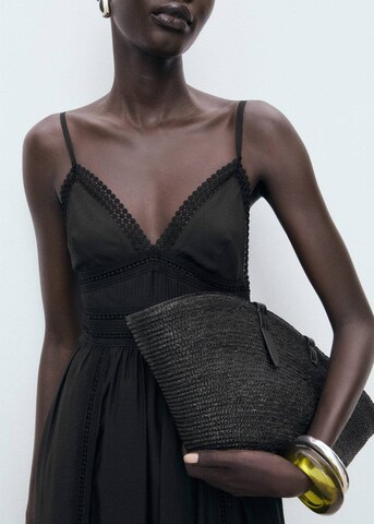 MANGO Summer Dress 'Elena' in Black