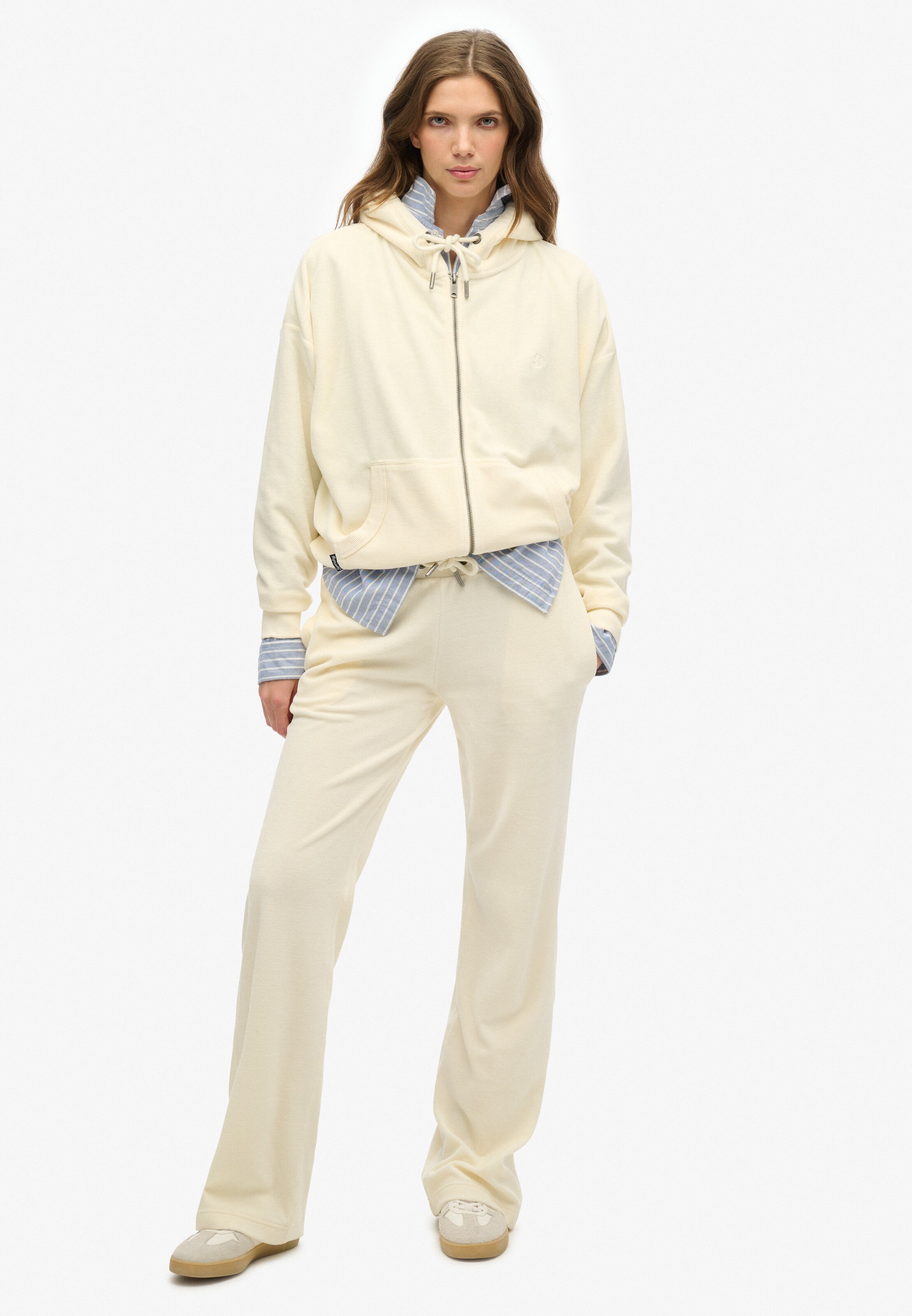 Superdry Sweatvest in Wit