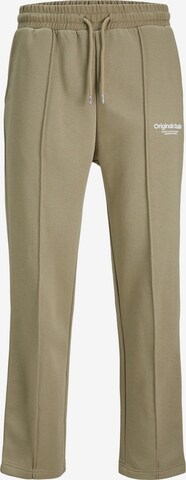 Regular Pantalon à pince 'Kane Vesterbro' JACK & JONES en beige : devant