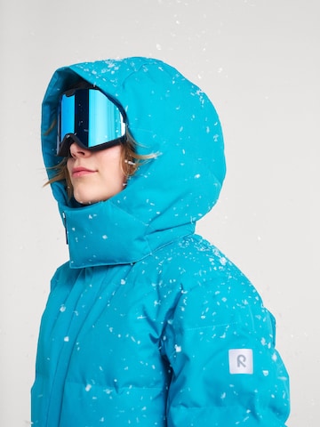 Reima Outdoorjas 'Ranua' in Blauw: zijkant