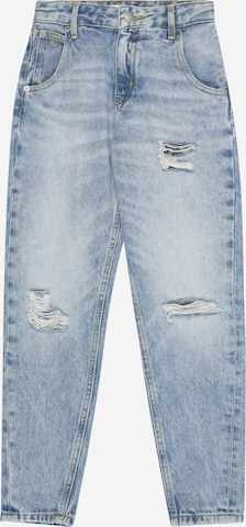 Regular Jeans 'Barrel' de la Calvin Klein Jeans pe albastru: față