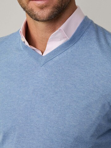 Hackett London Pullover in Blau
