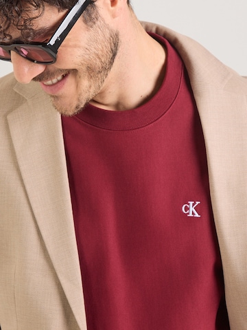 Calvin Klein Jeans Mikina - Červená