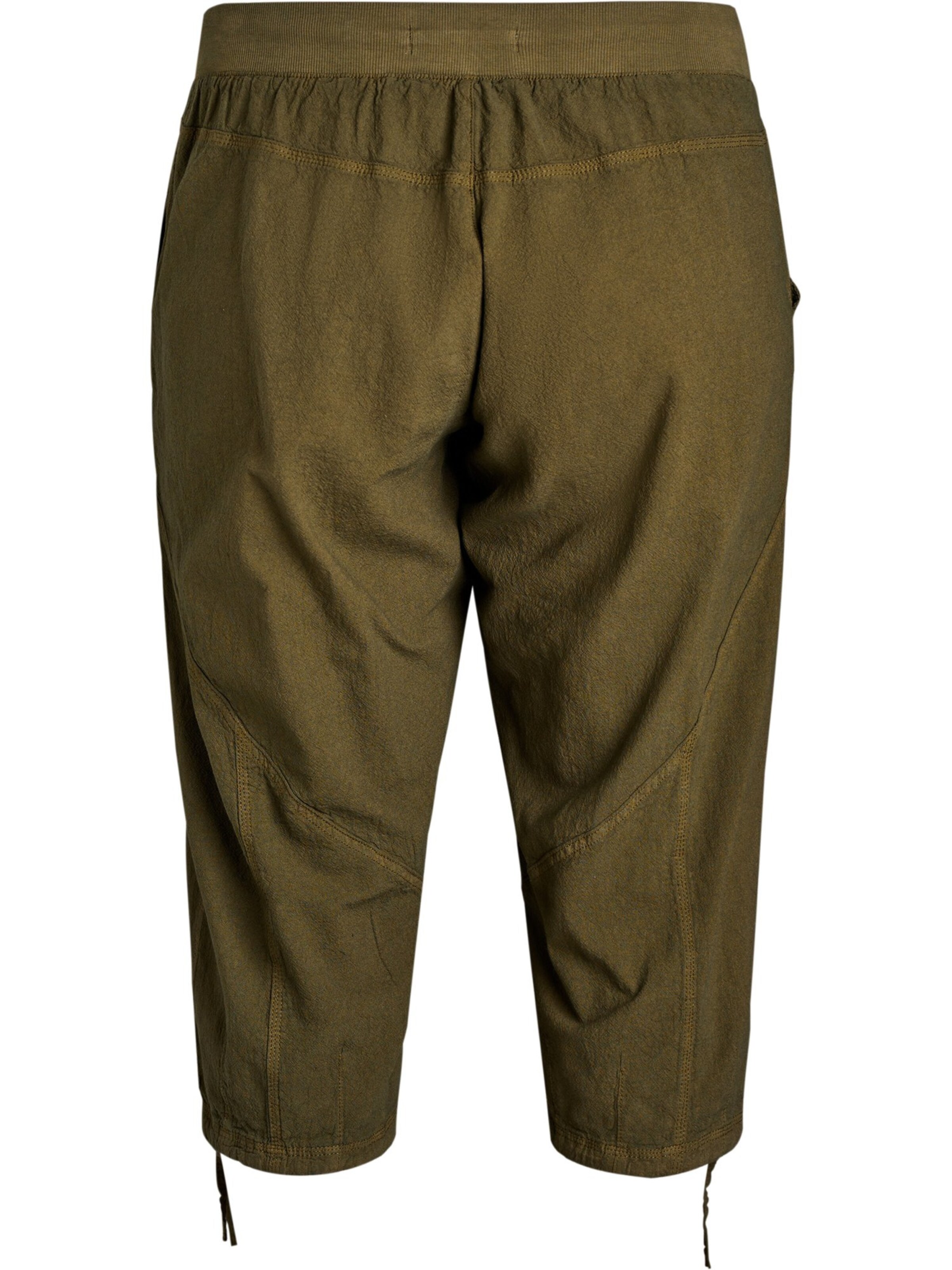 Zizzi Voľný strih Nohavice 'Jeasy' - Zelená