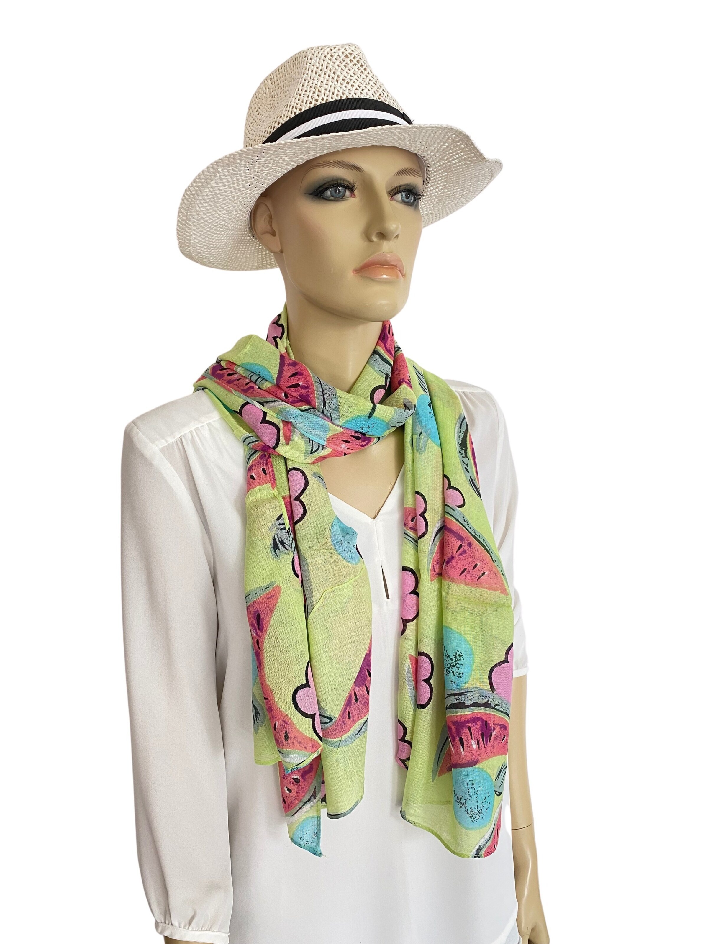 COLLEZIONE ALESSANDRO Scarf 'Melone' in Green