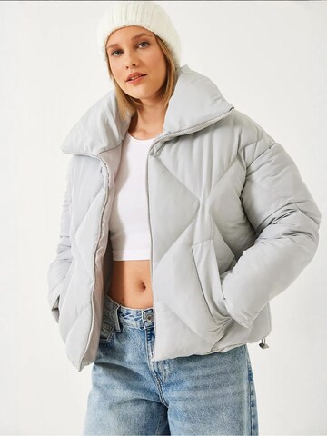 Bianco LucciZimski kaput 'Puffer- und Daunenmäntel' - siva boja