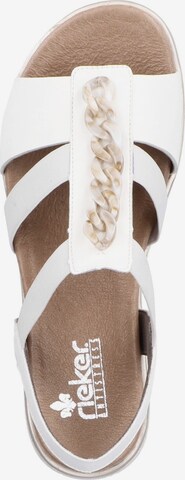 Rieker Strap Sandals 'V5055' in White