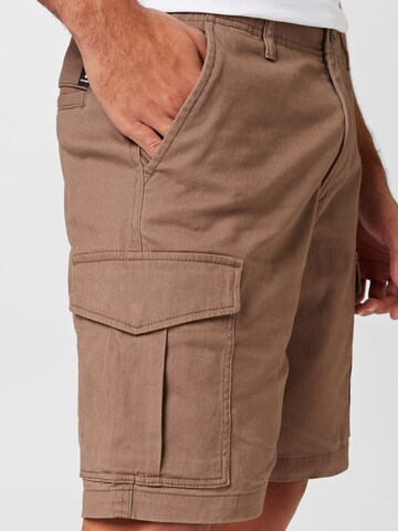 Regular Pantalon cargo 'JOE' JACK & JONES en marron