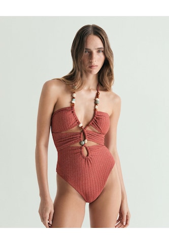 Scalpers Swimsuit ' ' in Red: front
