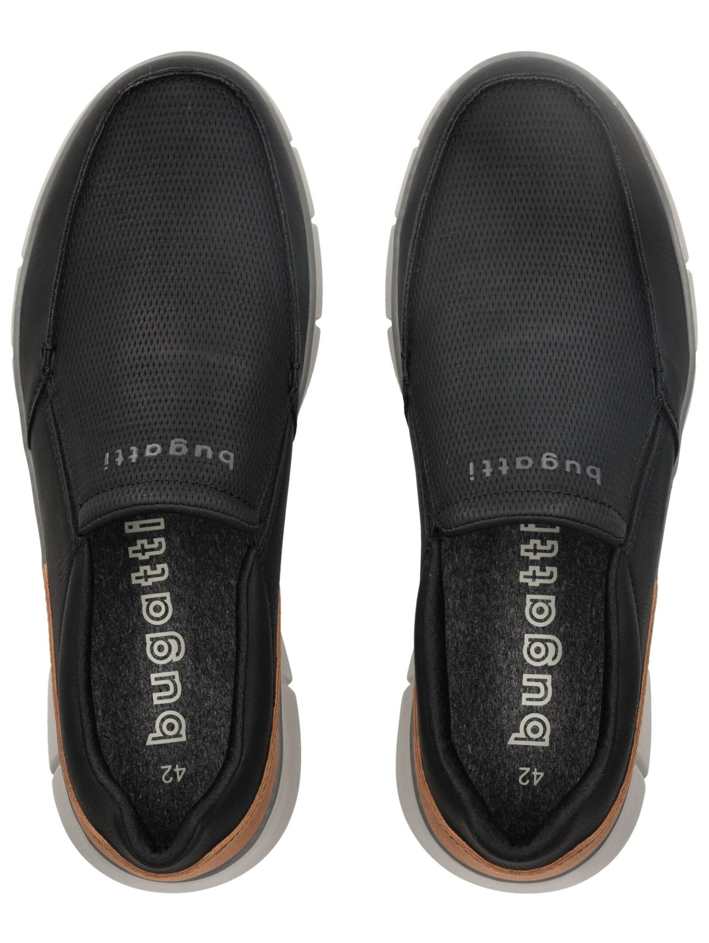 bugatti Slipper in Schwarz