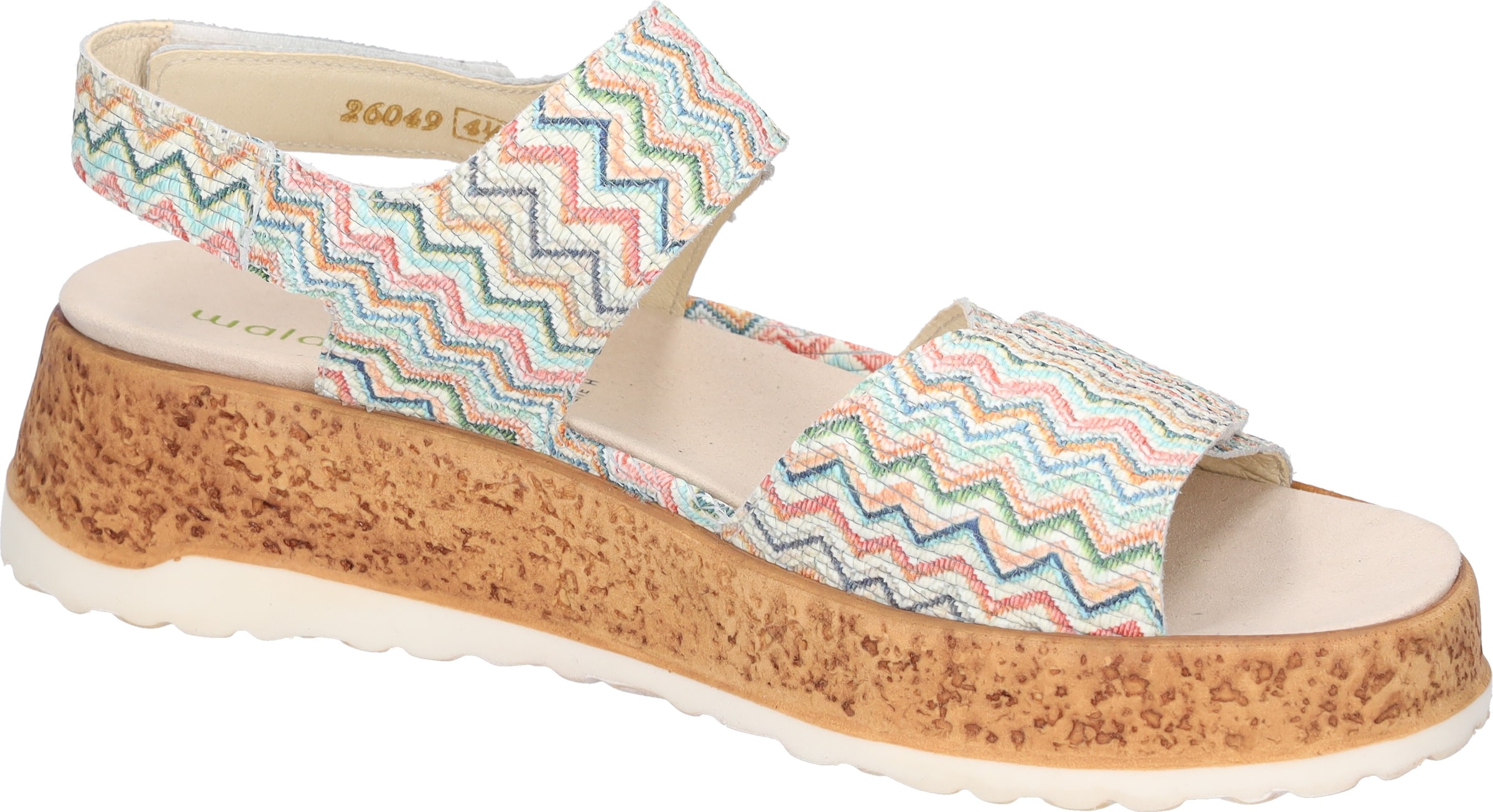 WALDLÄUFER Sandale in Weiß