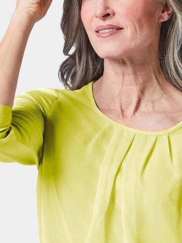 Goldner Blouse in Groen