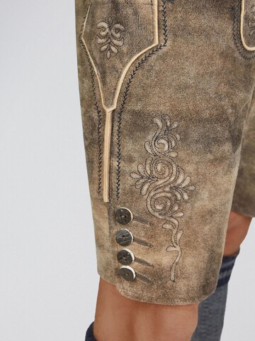 Regular Pantalon folklorique 'Herford' SPIETH & WENSKY en marron