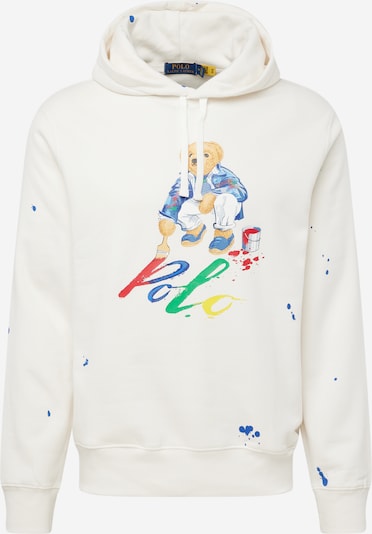 Polo Ralph Lauren Sweatshirt em azul / amarelo / vermelho / branco, Vista do produto