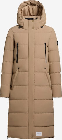 Manteau d’hiver ' DANI2 ' khujo en marron : devant