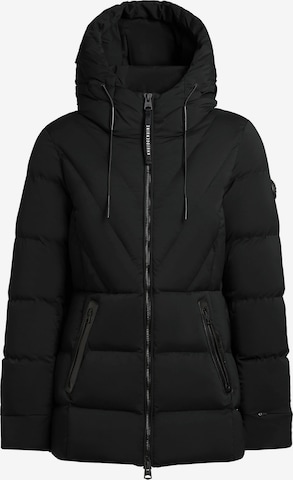 Veste d’hiver 'Rabb' khujo en noir : devant