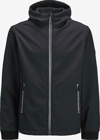 JJ Rebel Overgangsjakke 'JREBWOOD' i sort: forside