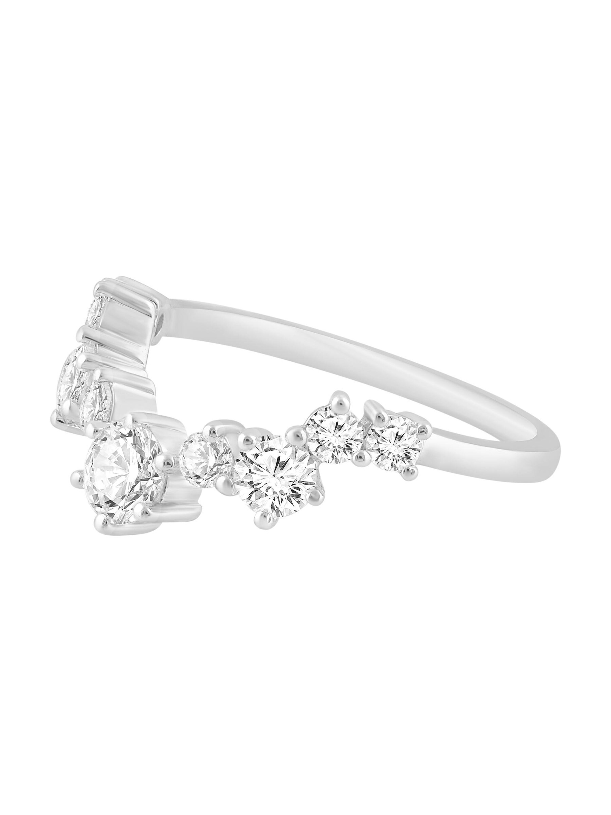 ETHISHER DIAMANTEN Ring in Silver