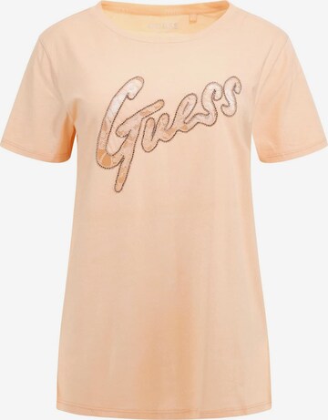 GUESS Shirt in Orange: front