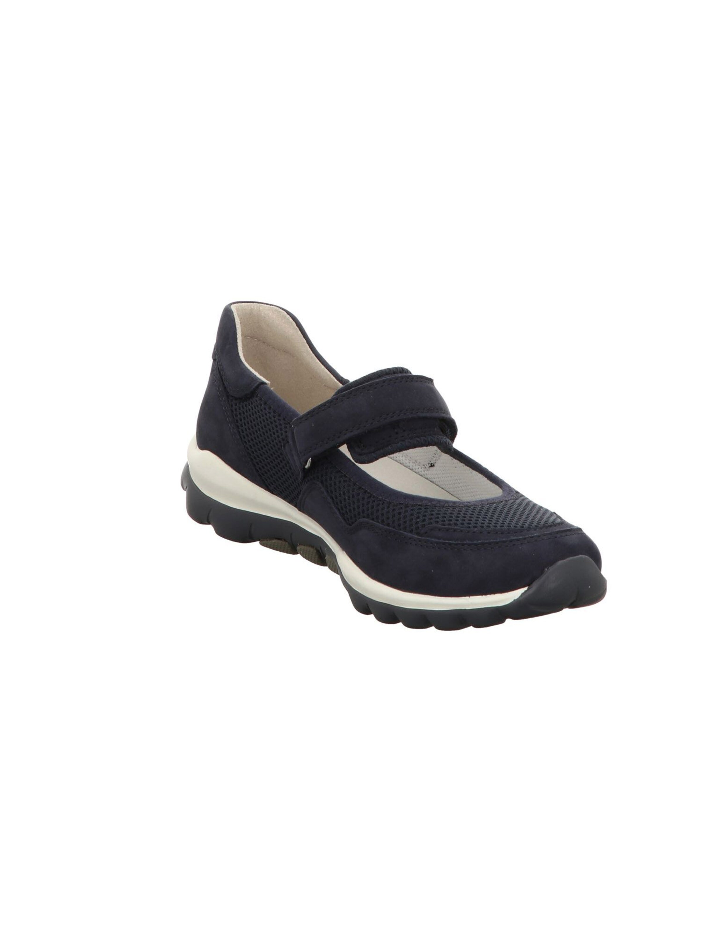 GABOR Ballerina met riempjes in Blauw