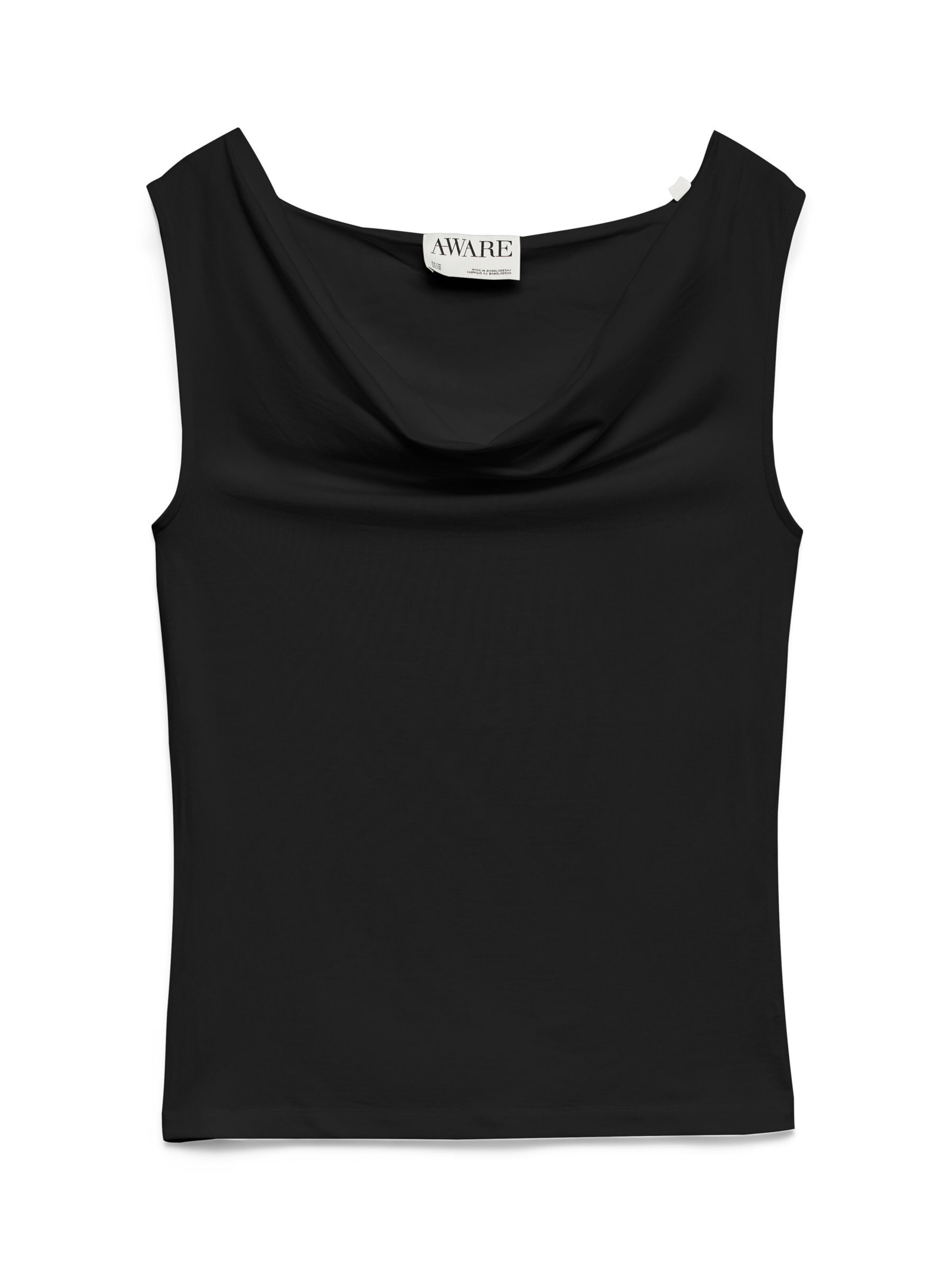 VERO MODA Haut en S en noir, Vue avec produit