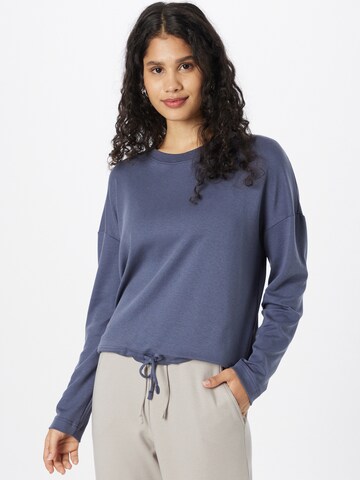 Sweat-shirt 'MAAILAA ' ARMEDANGELS en bleu : devant