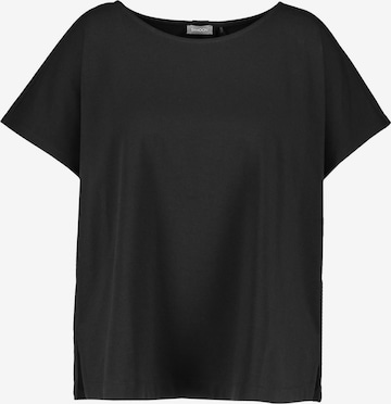 SAMOON Shirt in Black: front