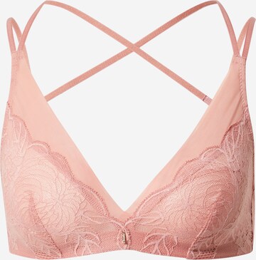 Triangle Soutien-gorge 'MIDNIGHT FLOWERS' Chantelle en orange : devant