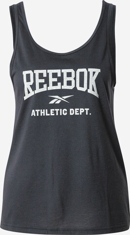Reebok - Top deportivo 'Workout Ready' en negro: frente