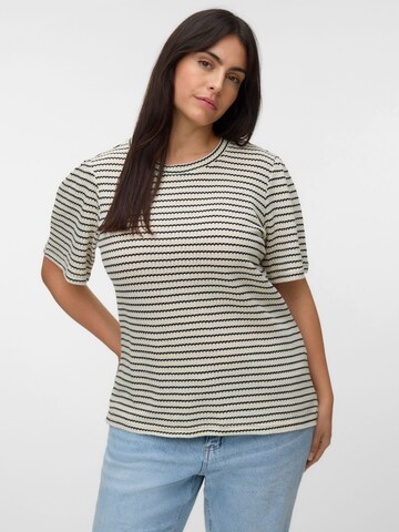 T-shirt 'VMCohia' Vero Moda Curve en blanc : devant