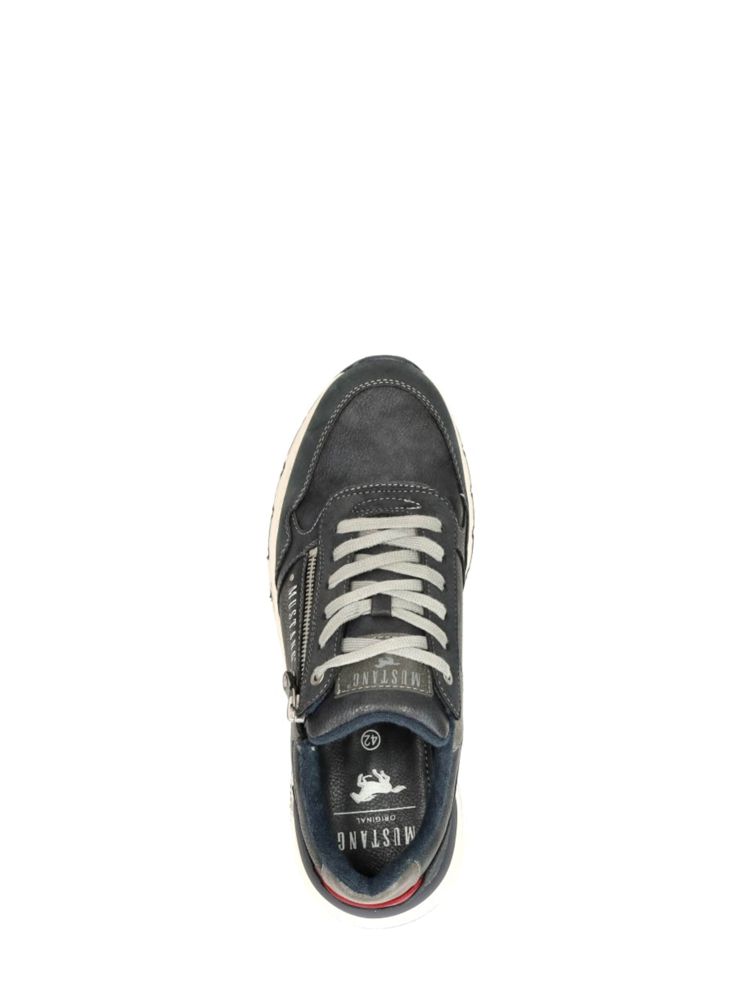 MUSTANG Sportieve veterschoen 'Veterschoenen Laag' in Blauw