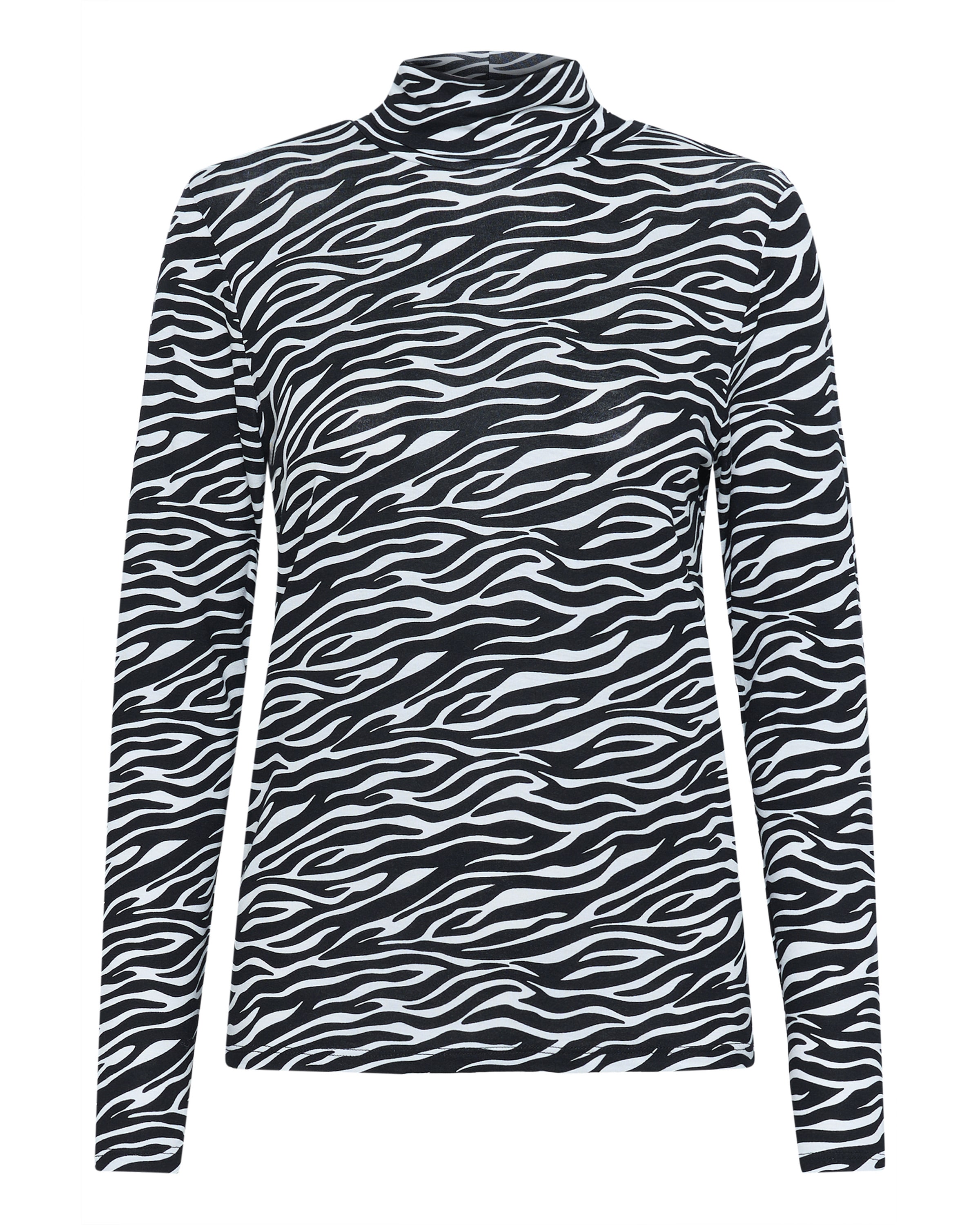 SOAKED IN LUXURY - Camisa 'Hanadi' em preto: frente
