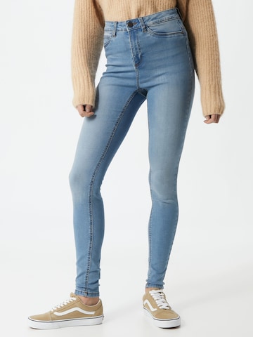 Noisy may Skinny Jeans 'Callie' i blå: forside