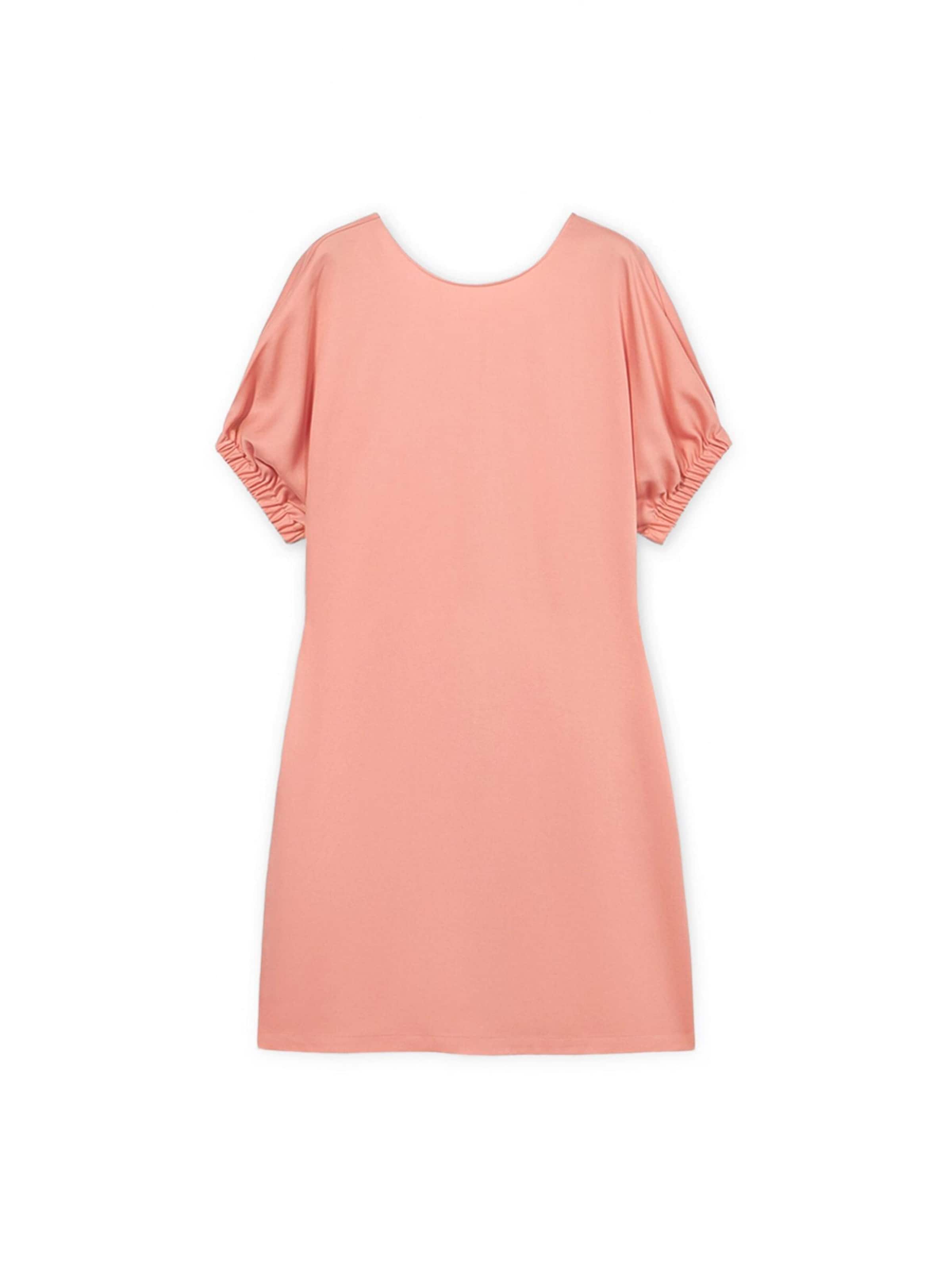 Trussardi - Vestido en rosa: frente