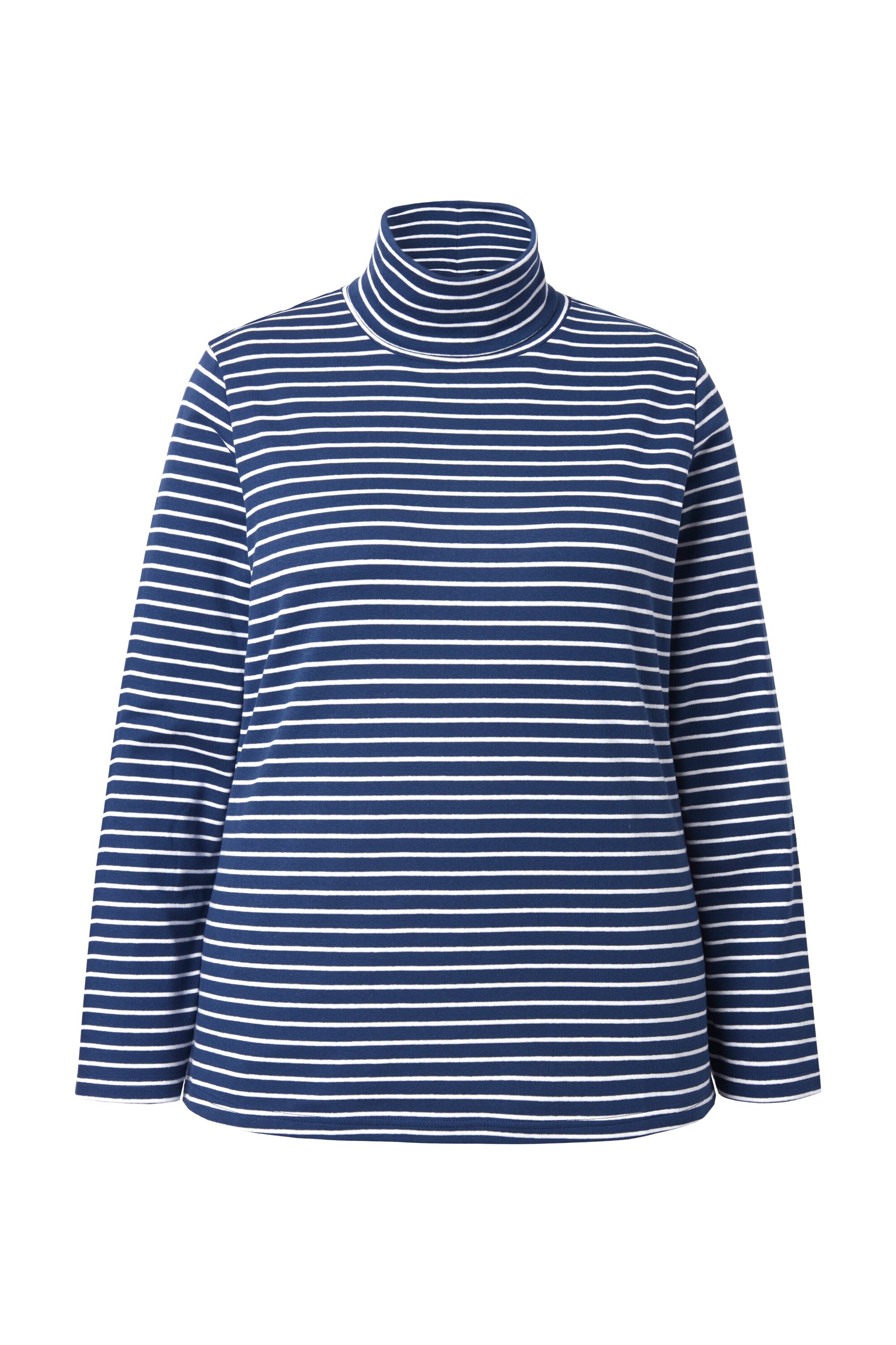 Ulla Popken Shirt in navy / weiß, Produktansicht