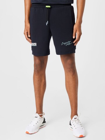 UNDER ARMOUR Regular Sportshorts 'Summit' in Schwarz: predná strana