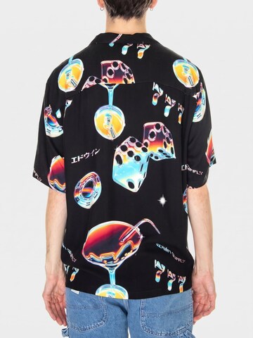 EDWIN Comfort fit Button Up Shirt 'Saike' in Mixed colors