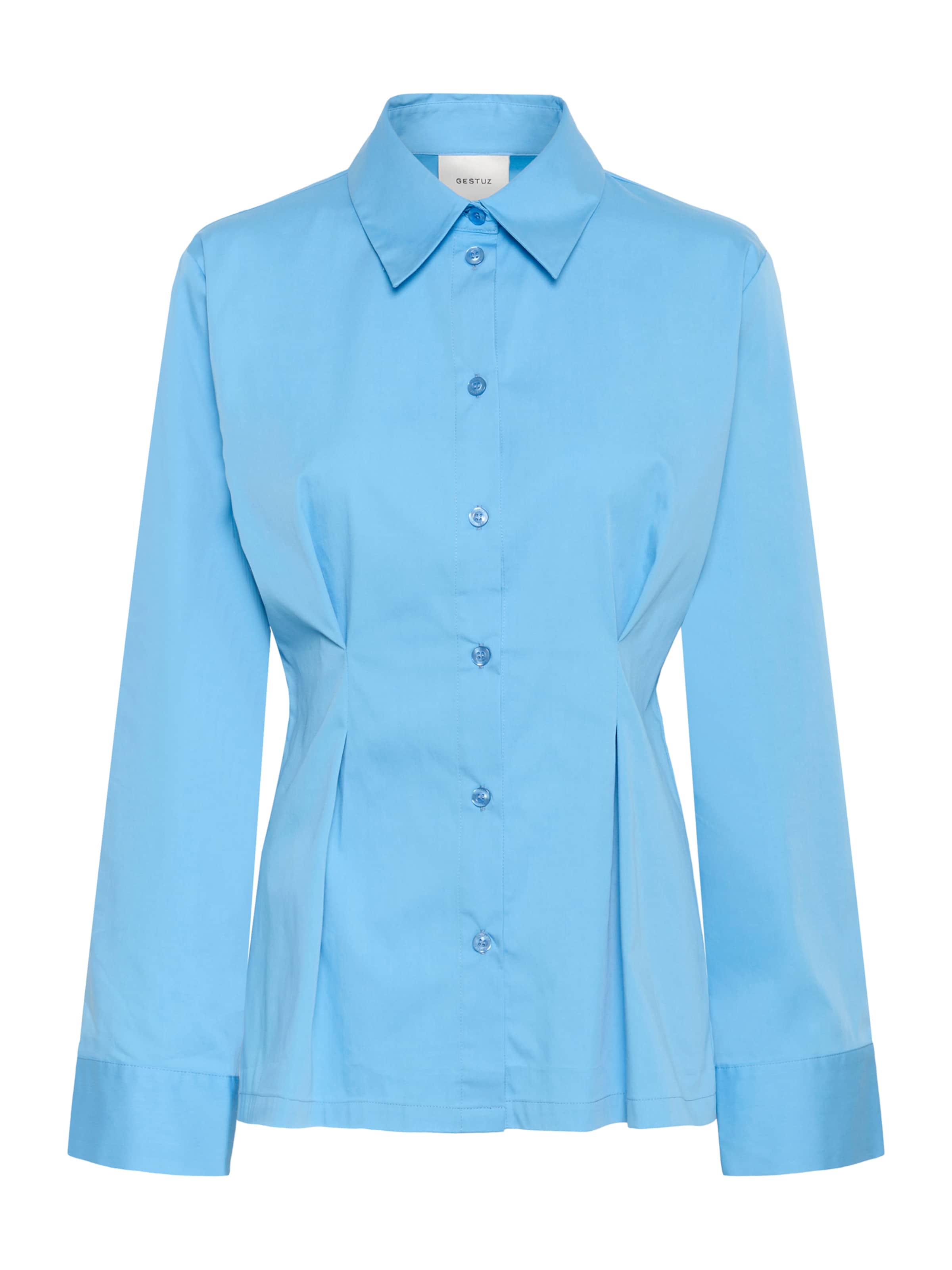 Gestuz - Blusa 'GZopy' em azul: frente