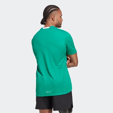 ADIDAS SPORTSWEAR - Camisa funcionais 'Designed For Movement' em verde