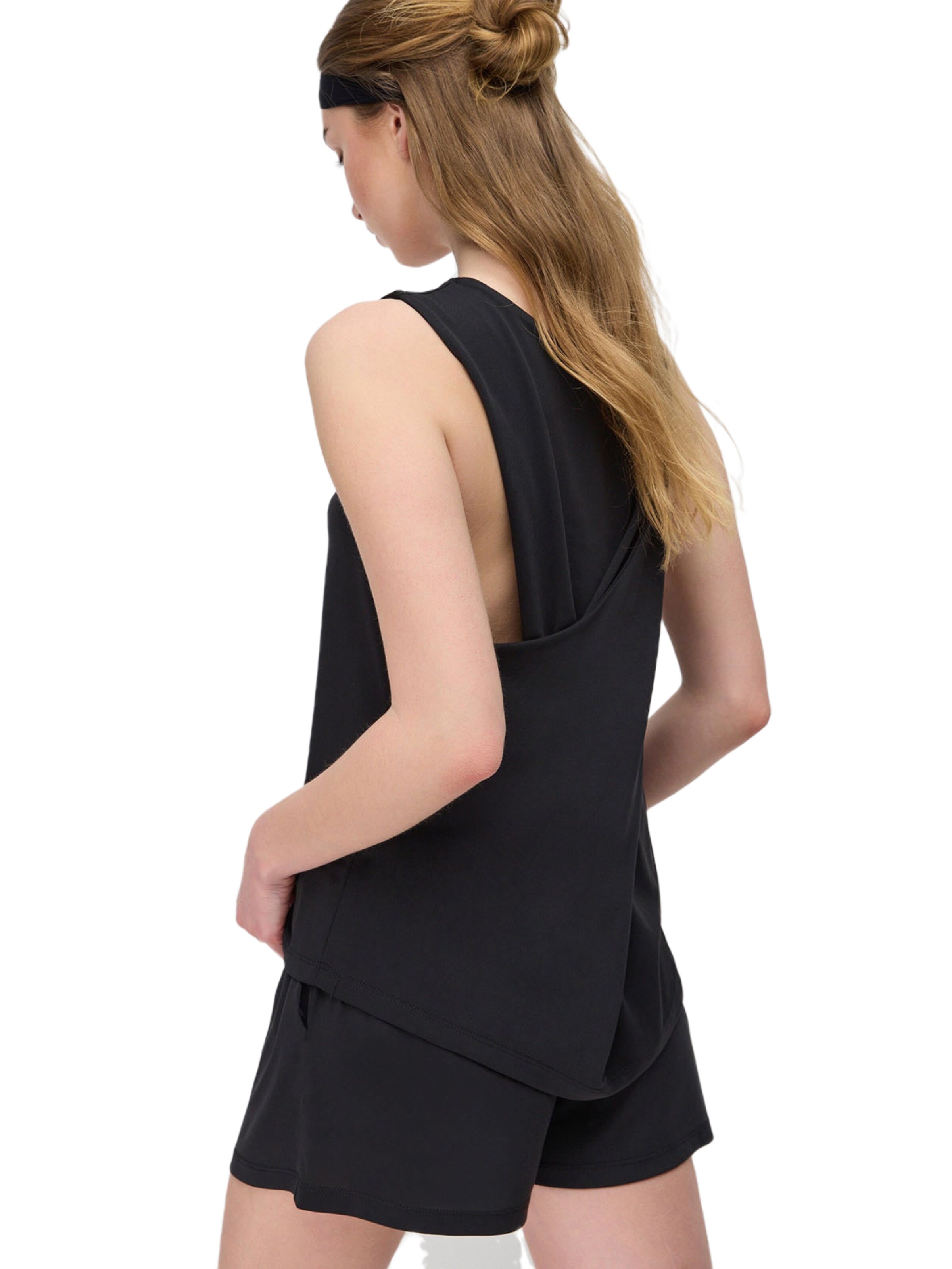 No Matter What Top in Zwart