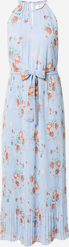 VILA Summer Dress in Blue: front