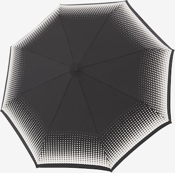 Doppler Manufaktur Umbrella in Black: front