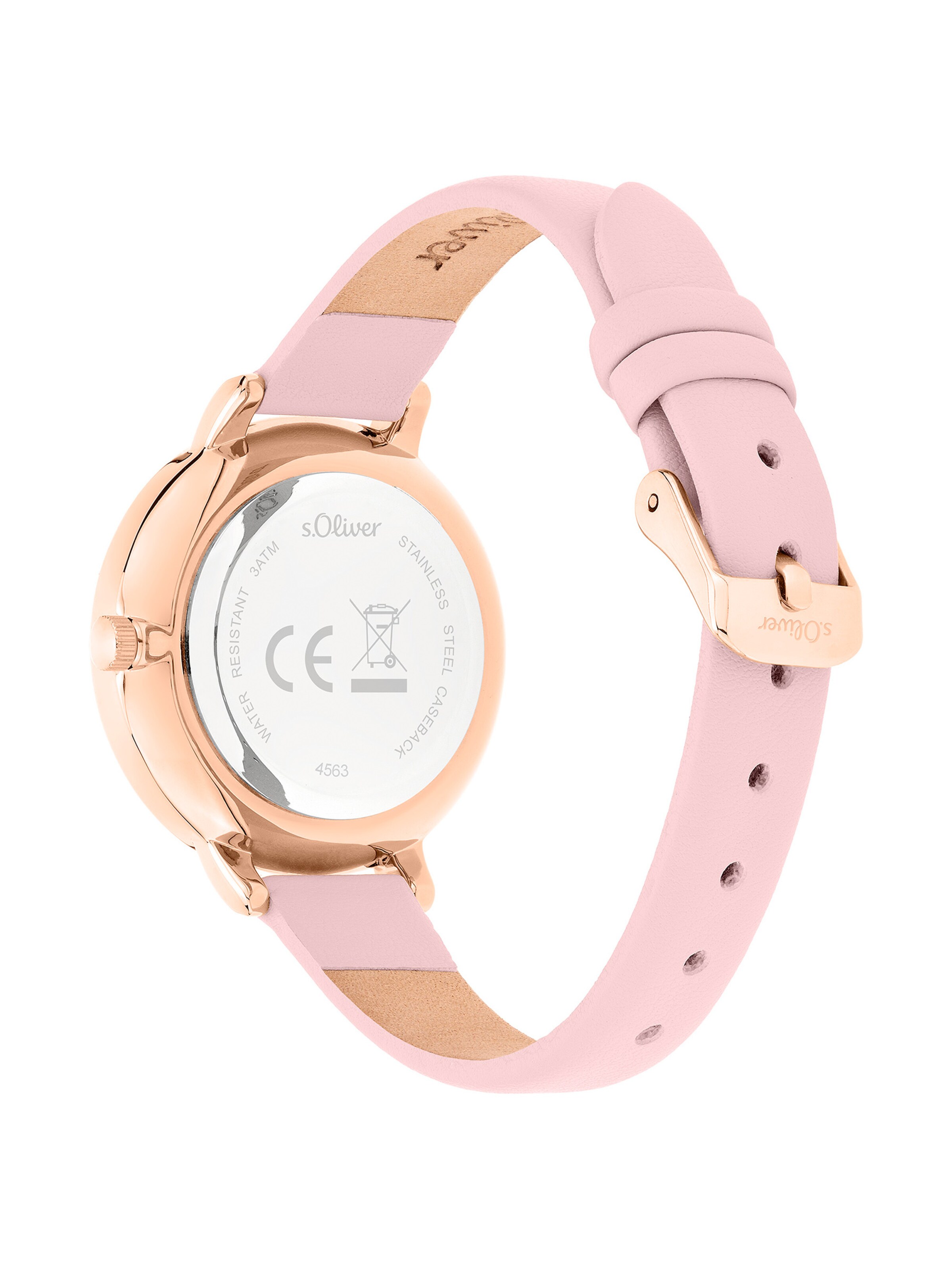 s.Oliver Analog Watch in Pink